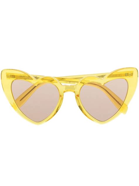 Saint Laurent Eyewear Loulou heart